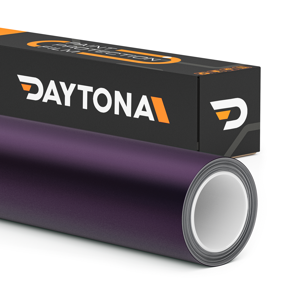 Матовая полиуретановая пленка Темно-фиолетовый DAYTONA PPF S200 Matte Ghost Midnight Purple