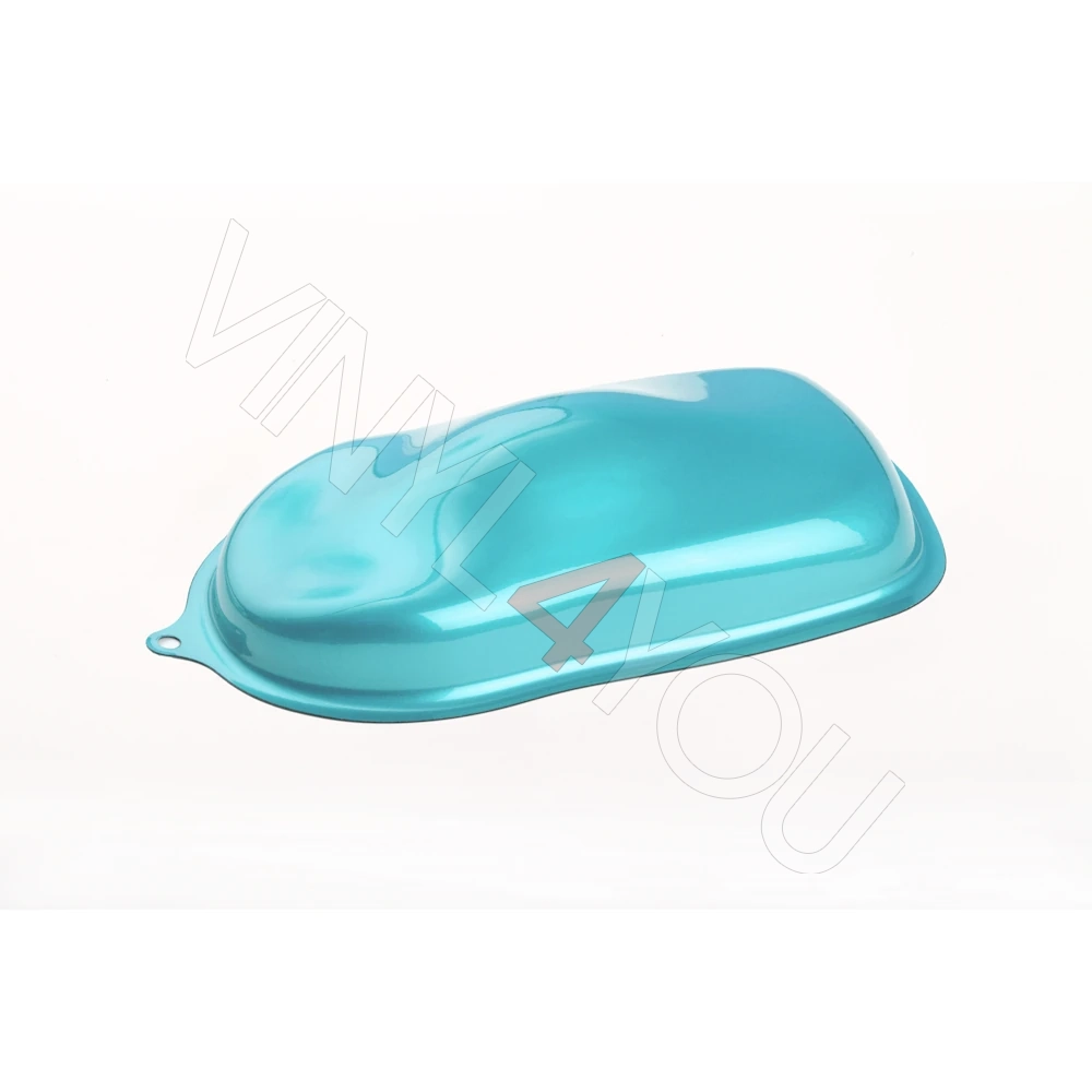 K70065 1.22х50м, пленка бирюзовая глянцевая