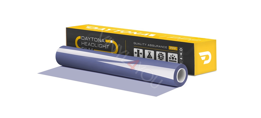 Полиуретан для фар тонирующий 50% DAYTONA S100 фиолетовый 60 см