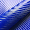 Пленка Карбон 3D синий