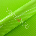Пленка Салатовый глянцевый карбон 4D