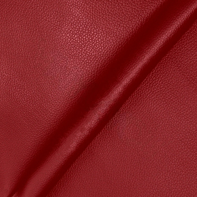 Экокожа без клея Орегон Бордовая