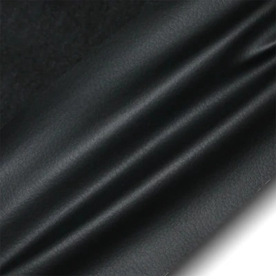 Эластичная экокожа без клея Орегон Черная CITY